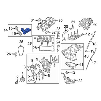 Jeep OE - Engine Oil Filter Housing
