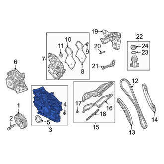 Jeep OE - Lower Engine Timing Cover