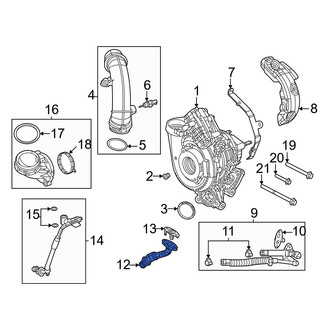 Jeep OE - Turbocharger Oil Line