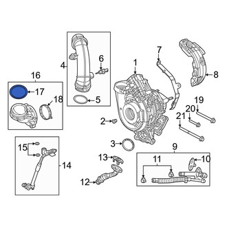 Jeep OE - Engine Air Intake Hose O-Ring
