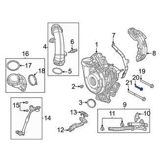 Jeep OE - Turbocharger Mounting Bolt