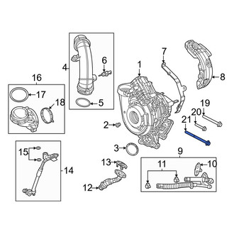 Jeep OE - Turbocharger Mounting Bolt