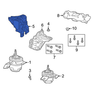 Jeep OE - Right Engine Mount Bracket