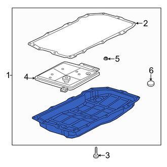 Jeep OE - Transmission Oil Pan