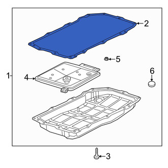 Jeep OE - Transmission Oil Pan Gasket