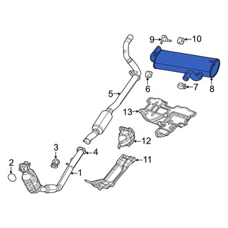Jeep OE - Exhaust Muffler