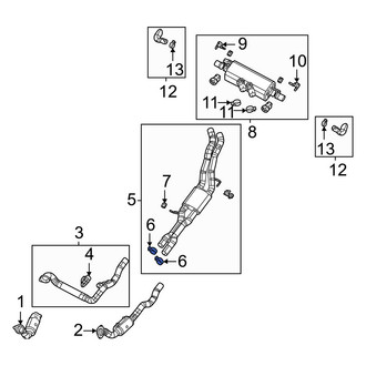 Jeep OE - Exhaust Tail Pipe Tip Clamp
