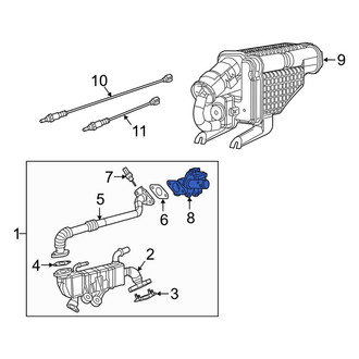 Jeep OE - Exhaust Gas Recirculation (EGR) Valve