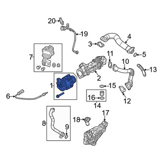 Jeep OE - Exhaust Gas Recirculation (EGR) Valve