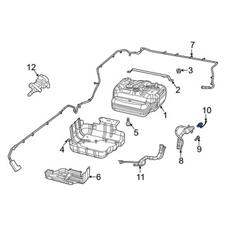 Jeep OE - Diesel Exhaust Fluid (DEF) Filler Pipe Cap