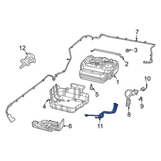 Jeep OE - Diesel Exhaust Fluid (DEF) Filler Pipe