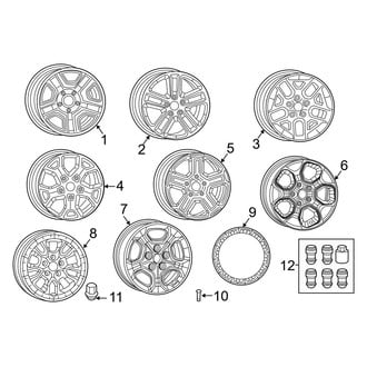 Jeep OE - Wheels (17" Wheels)