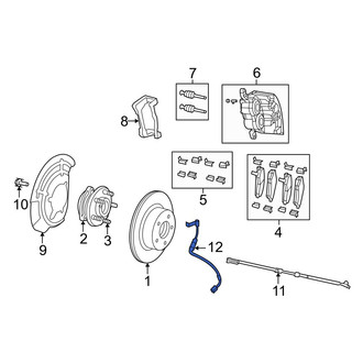 Jeep OE - Front Left Brake Hydraulic Hose