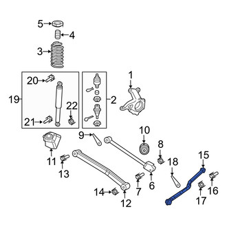 Jeep OE - Front Suspension Track Bar