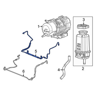 Jeep OE - Power Steering Pressure Hose