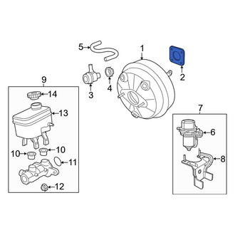 Jeep OE - Power Brake Booster Gasket