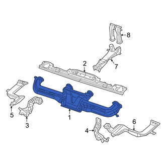 Jeep OE - Front Center Instrument Panel Air Duct