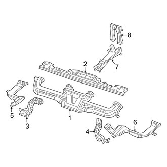 Jeep OE - Instrument Panel - Ducts