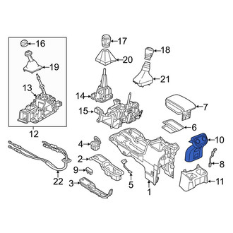 Jeep OE - Rear Console Panel