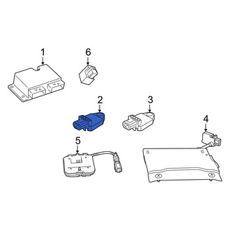 Jeep OE - Front Air Bag Impact Sensor