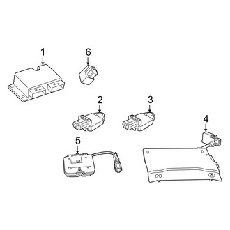 Jeep OE - Restraint Systems - Air Bag Components (Sensors & Modules)