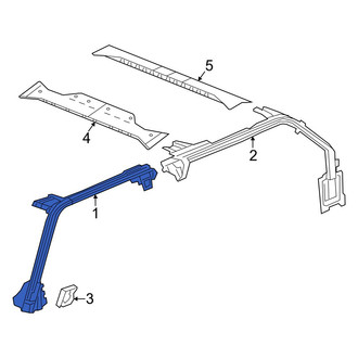Jeep OE - Front Right Roll Bar