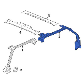 Jeep OE - Rear Left Roll Bar