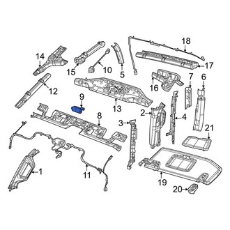 Jeep OE - Front Navigation Microphone