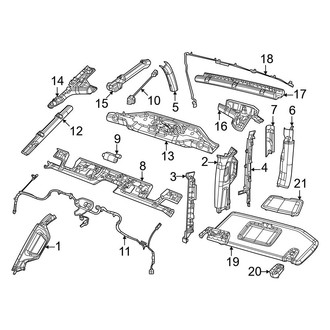 Jeep OE - Roll Bar & Components - Interior Trim