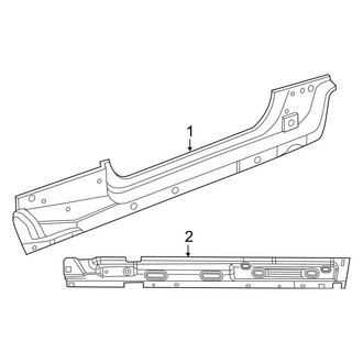 Jeep OE - Pillars, Rocker & Floor - Rocker