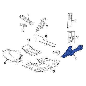 Jeep OE - Left Door Sill Plate