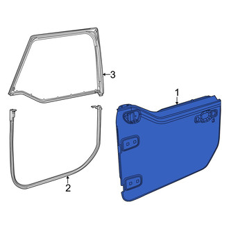 Jeep OE - Front Right Door Shell