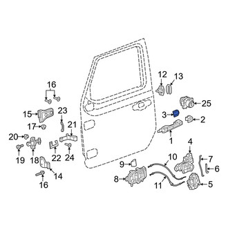 Jeep OE - Exterior Door Handle Gasket