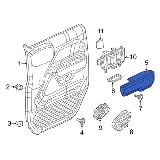 Jeep OE - Front Right Door Armrest