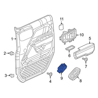 Jeep OE - Door Mirror Switch