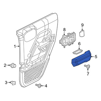 Jeep OE - Front Left Door Armrest