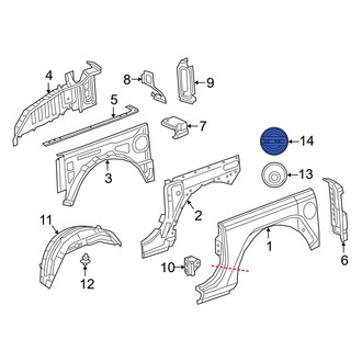 Jeep OE - Fuel Tank Cap