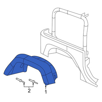 Jeep OE - Front Right Fender Flare