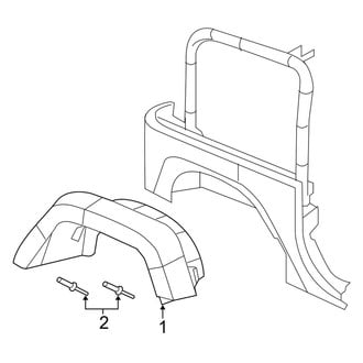 Jeep OE - Quarter Panel - Exterior Trim