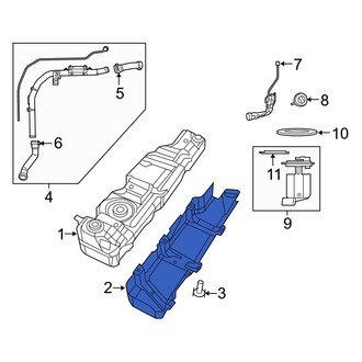 Jeep OE - Fuel Tank Skid Plate