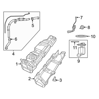 Jeep OE - Fuel System Components