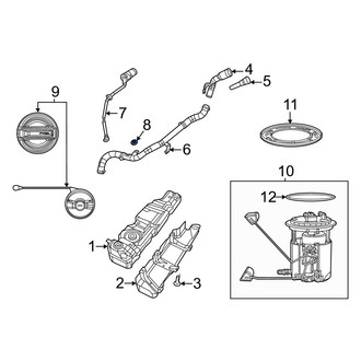 Jeep OE - Fuel Tank Vent Hose