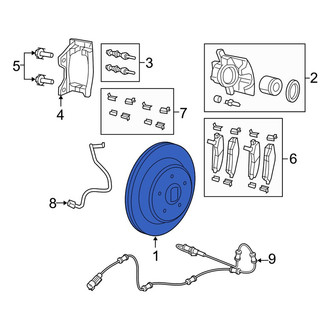 Jeep OE - Rear Disc Brake Rotor