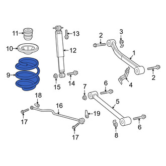 Jeep OE - Rear Coil Spring