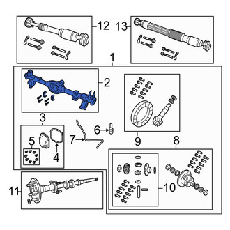 Jeep OE - Rear Differential Housing