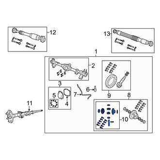 Jeep OE - Front Differential Carrier Assembly