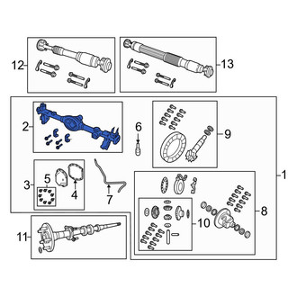 Jeep OE - Rear Differential Housing