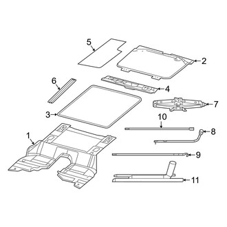 Jeep OE - Rear Body & Floor - Interior Trim (Unlimited Rubicon / Unlimited Sahara / Unlimited Willys)