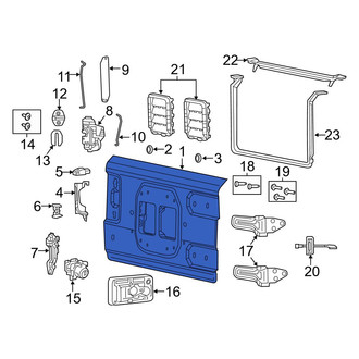 Jeep OE - Rear Tailgate