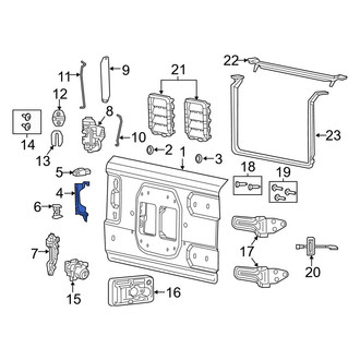 Jeep OE - Rear Tailgate Handle
